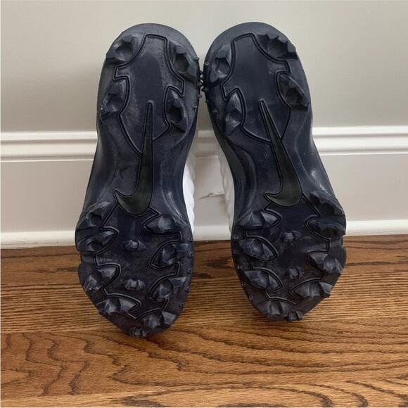 Nike Force Savage Pro 2 Shark White Football Lineman Cleats Mens 11.5 BV5448-102 - Picture 4 of 5